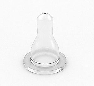 Bico de mamadeira em silicone